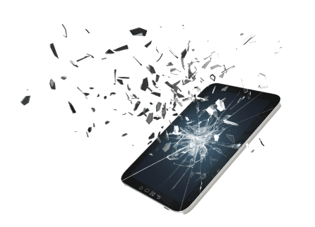 Cracked phone